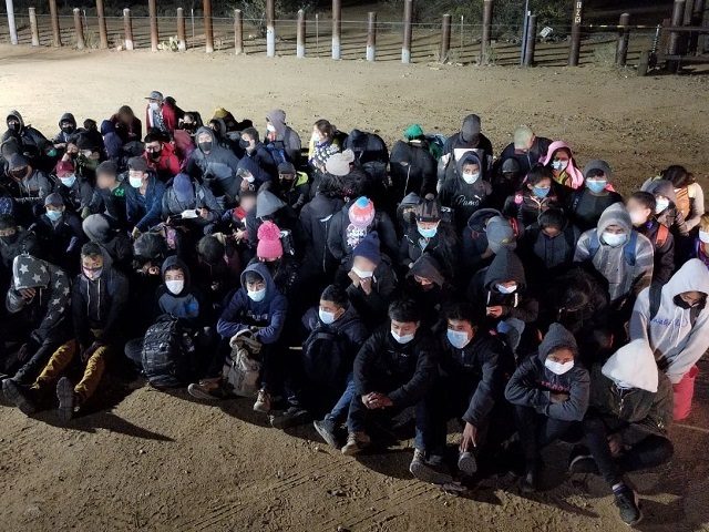 Tucson Sector Border Patrol agents apprehend at least 80 unaccompanied minors in a group o