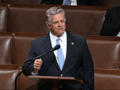 In this image from video, Rep. Drew Ferguson, R-Ga., speaks on the floor of the House of R