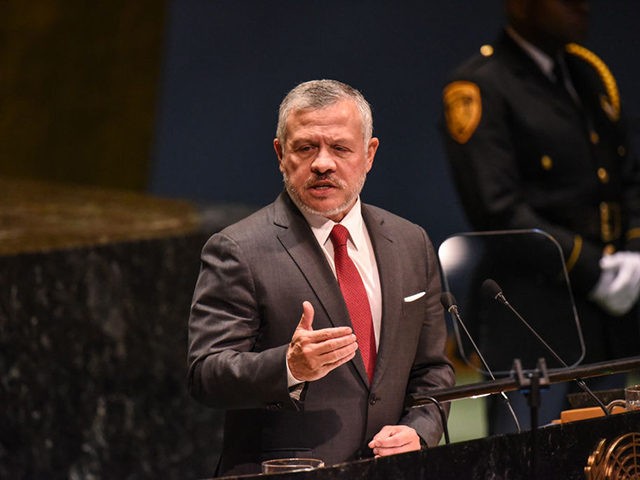 NEW YORK, NY - SEPTEMBER 24: King Abdullah II bin Al Hussein of Jordan speaks at the Unite