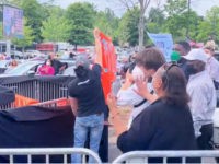 Anti-ICE Protesters Disrupt Joe Biden 100-Day Celebration Drive-in Rally