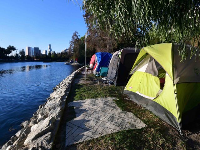 California homeless (Frederic J. Brown / Getty)