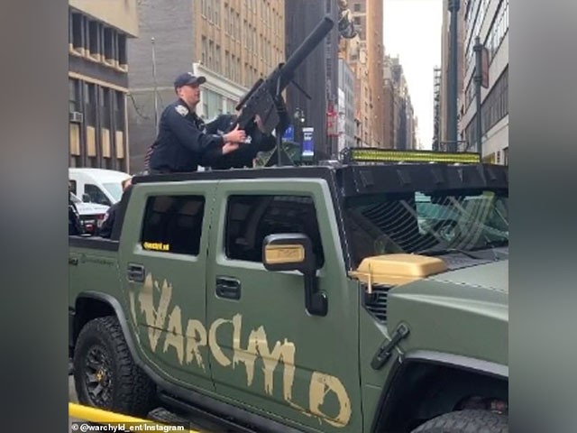 NYPD Confiscates Rapper's Hummer-Mounted T-Shirt Gun