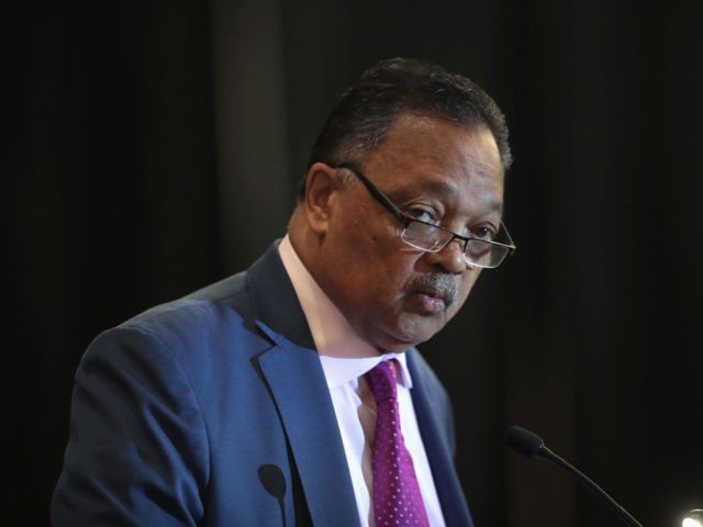 CHICAGO, ILLINOIS - JULY 01: Rev. Jesse Jackson speaks at the Rainbow PUSH Coalition Annual International Convention on July 1, 2019 in Chicago, Illinois. Jackson is the founder of Rainbow PUSH. (Photo by Scott Olson/Getty Images)