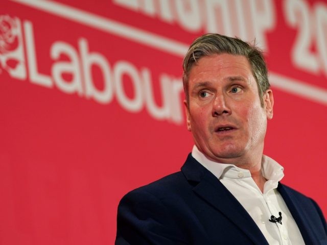DURHAM, ENGLAND - FEBRUARY 23: Sir Keir Starmer, Shadow Secretary of State for Exiting the European Union addresses the audience during the Labour Party Leadership hustings at the Radisson Blu Hotel on February 23, 2020 in Durham, England. Sir Keir Starmer, Rebecca Long-Bailey and Lisa Nandy are vying to replace …
