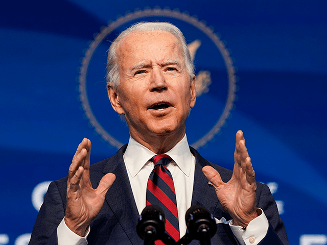 President-elect Joe Biden announces members of his climate and energy appointments at the Queen theater on December 19, 2020 in Wilmington, DE. Biden announced his climate and energy team that will advance an ambitious agenda to address the issues of climate change. (Photo by Joshua Roberts/Getty Images)