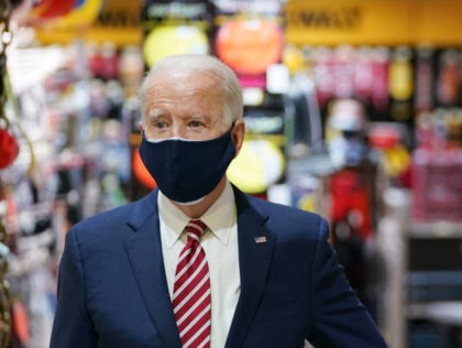 US President Joe Biden visits W.S. Jenks & Son, a hardware store that has benefited fr