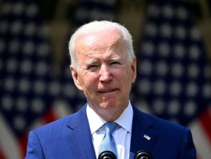 US President Joe Biden speaks about gun violence prevention in the Rose Garden of the Whit