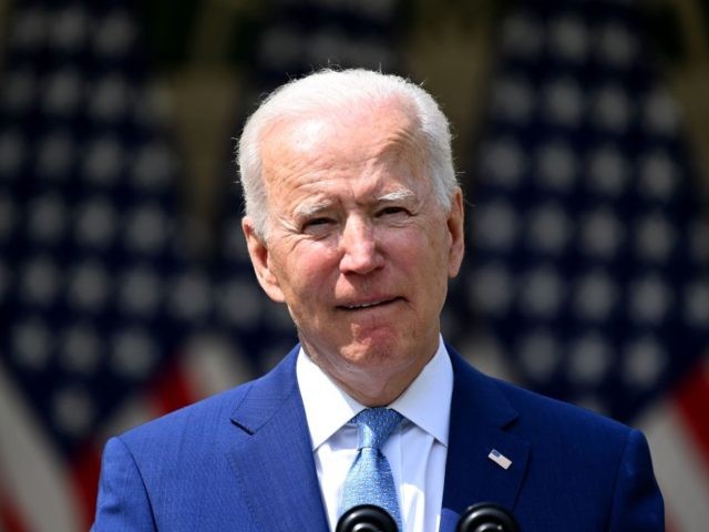 US President Joe Biden speaks about gun violence prevention in the Rose Garden of the Whit