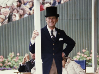 Prince Philip, the Duke of Edinburgh, circa 1980. (Photo by Serge Lemoine/Getty Images)