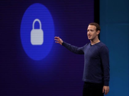 SAN JOSE, CA - MAY 01: Facebook CEO Mark Zuckerberg speaks during the F8 Facebook Develope