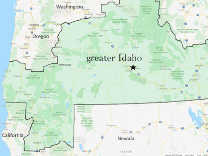 Is your residence included in the area proposed to join Idaho? If not, these border relocations might allow you a much shorter move. You’d be a part of a red state like Idaho, and still be within driving distance of friends and family. (Greater Idaho)