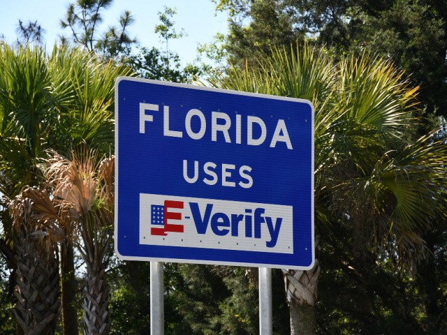 Exclusive — DeSantis Hangs 'Florida Uses E-Verify' Signs on Highways - Vimarsana News