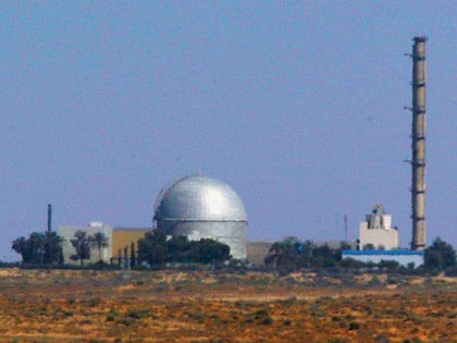 DIMONA, ISRAEL: (FILE PHOTO) A recent undated file photo of Israel's nuclear reactor at Dimona. (Photo by Getty Images)