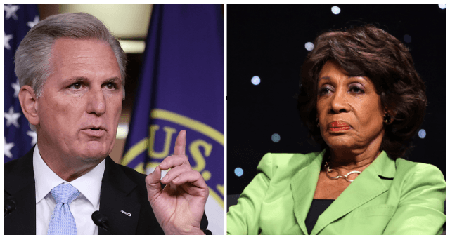 Exclusive — Kevin McCarthy Moves to Formally Censure Maxine Waters