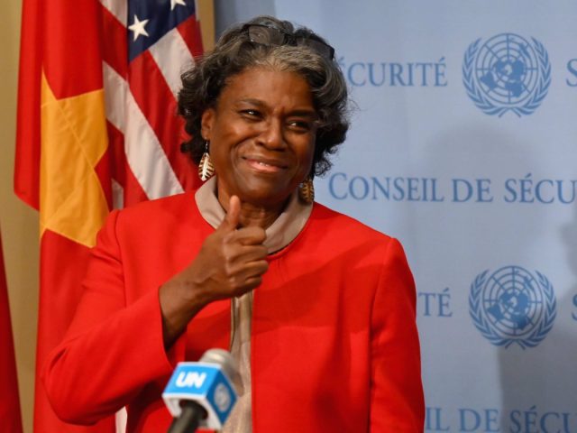 Linda Thomas-Greenfield (Angela Weiss / AFP / Getty) Linda Thomas-Greenfield (Angela Weiss / AFP / Getty)