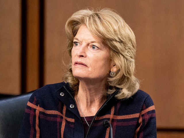 Senator Lisa Murkowski, R-Alaska, speaks during a hearing, with the Senate Committee on Health, Education, Labor, and Pensions, on the Covid-19 response, on Capitol Hill on March 18, 2021 in Washington, DC. Dr. Anthony Fauci appeared before a joint hearing of the house committees to lay out a timeline for …