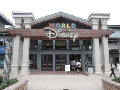 The exterior of the World of Disney store located in Disney Springs at Walt Disney World on July 8, 2020 in Lake Buena Vista, Florida. The theme park is scheduled to reopen on Saturday despite a surge in new Covid-19 infections throughout Florida, including the central part of the state …