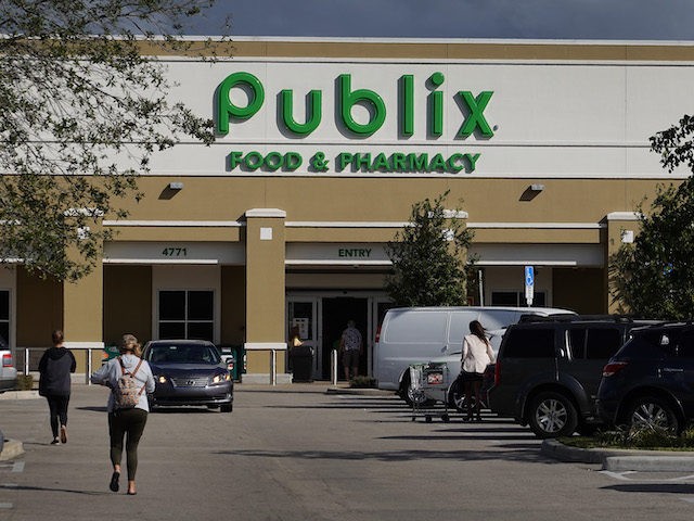 A Publix store where COVID-19 vaccinations were being administered on January 29, 2021 in Delray Beach, Florida. (Joe Raedle/Getty Images)