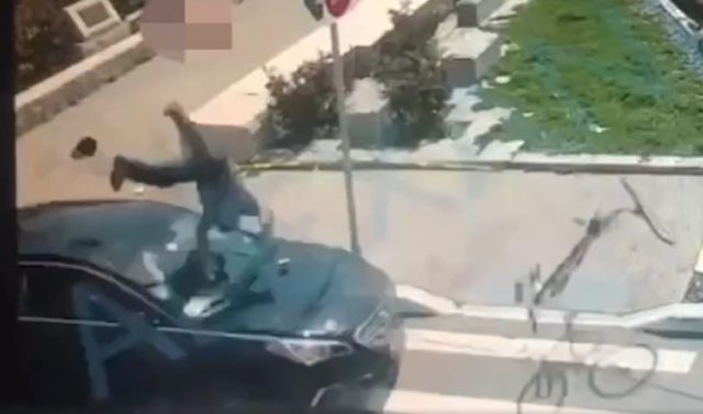 VIDEO: Handyman Accused of Fatally Shooting Woman at Construction Site Is Run Over by Boyfriend