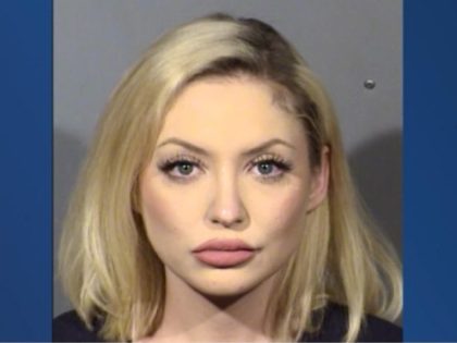 Windy Rose Jones, 23, of Las Vegas, Nevada is accused of stealing more than $80K in watches from men in prostitution-related crime. Screenshot via KTNV Las Vegas.
