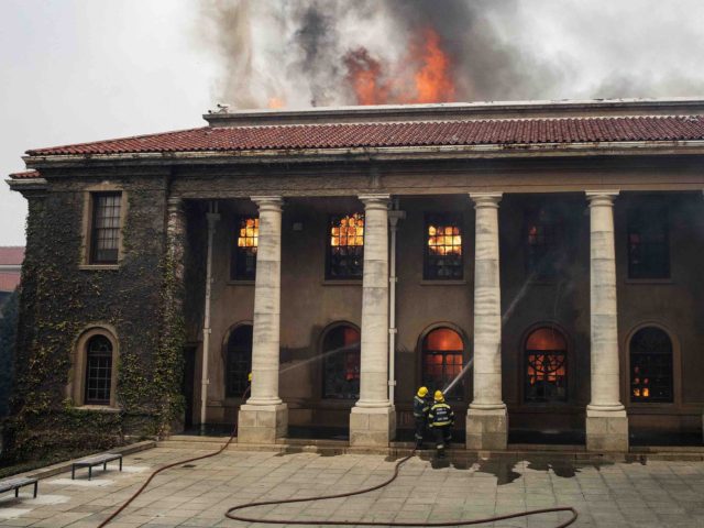 UCT fire (Rodger Bosch / AFP / Getty)