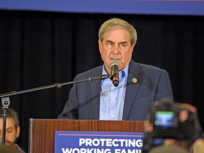 LOUISVILLE, KY - DECEMBER 01: Rep. John Yarmuth speaks during the Protecting Working Families Tour at The Galt House Hotel on December 1, 2017 in Louisville, Kentucky. (Photo by Stephen Cohen/Getty Images for MoveOn.org)