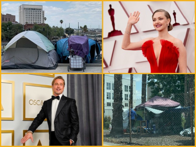Where's the Woke? All 45 Oscar Winners Ignore Los Angeles Homeless Crisis as They Celebrate Awards - Vimarsana News
