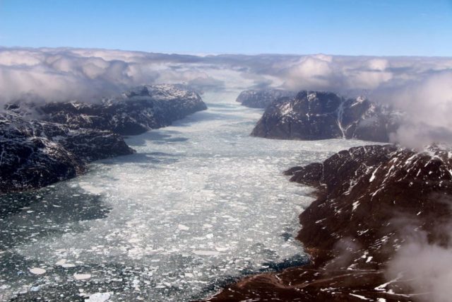 Thick sea ice accelerates warming in Greenland's fjords, study says