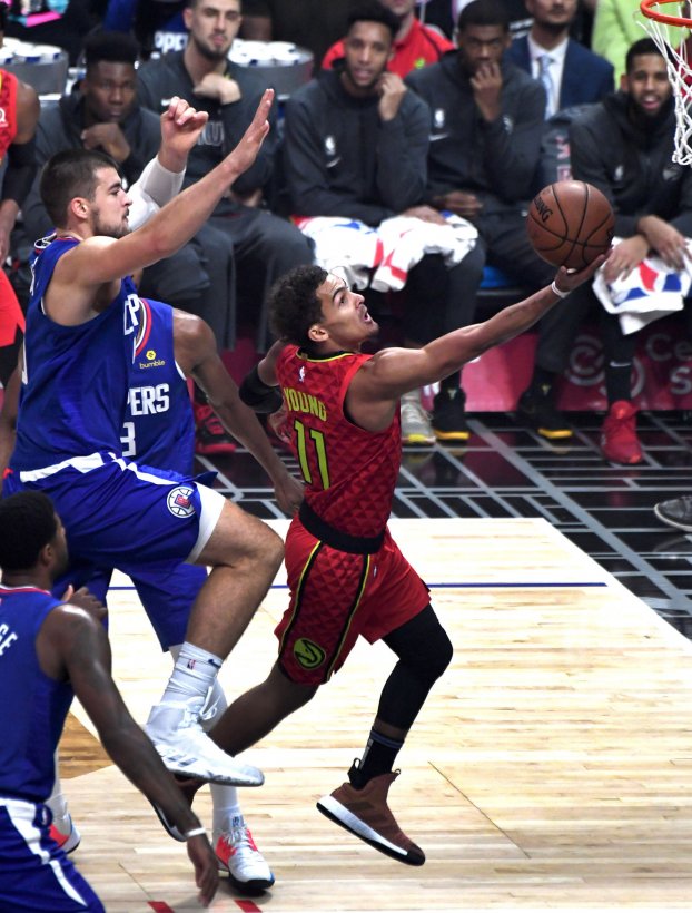 Hawks guard Trae Young suffers left ankle sprain vs. Knicks