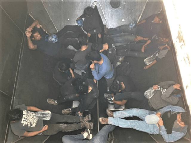 Corpus Christi Station Border Patrol agents find 24 migrants in a grain hopper railcar near Robstown, Texas, on May 10. (Photo: U.S. Border Patrol/Rio Grande Valley Sector)