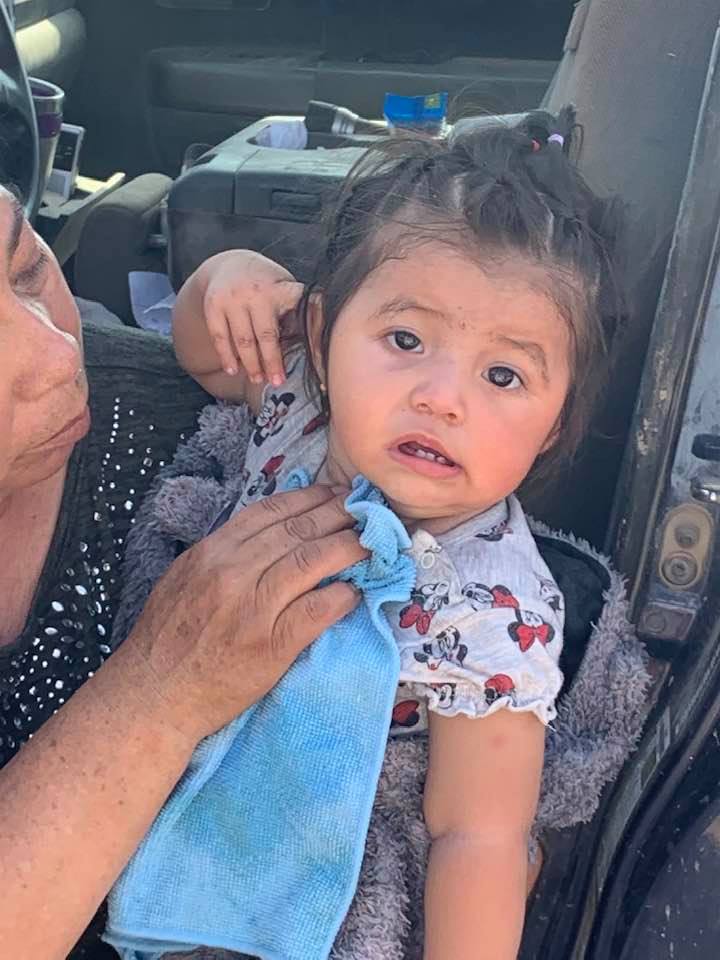 A Texas rancher found five little girls abandoned on the U.S. bank of the Rio Grande on Mother's Day. (Photo: Katie Coleman Hobbs)
