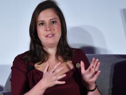 Rep. Elise Stefanik (R-NY)speaks during the 6th Annual Women Rule Summit at a hotel in Was