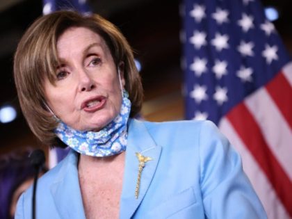 WASHINGTON, DC - MAY 19: U.S. Speaker of the House Nancy Pelosi (D-CA) answers questions a