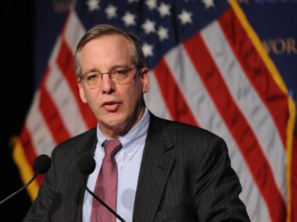 William Dudley, president and CEO of the Federal Reserve Bank of New York, speaks on December 7, 2009 during the World Leaders Forum at Columbia University in New York. AFP PHOTO/Stan Honda (Photo credit should read STAN HONDA/AFP via Getty Images)