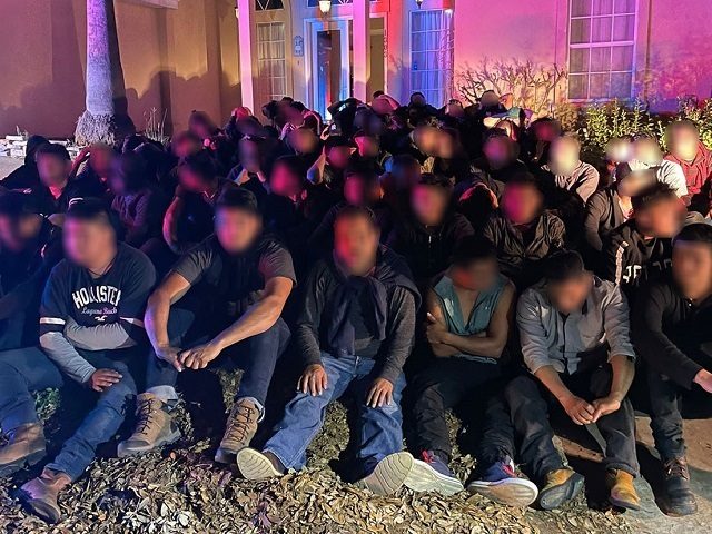Laredo Sector agents find 180 migrants in three human smuggling stash houses on May 4. (Ph