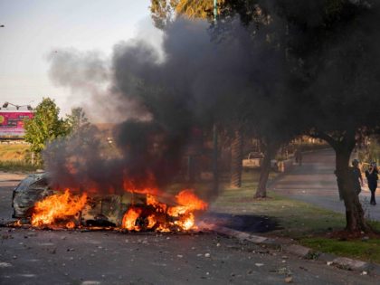 Lod riot (AFP / Getty)