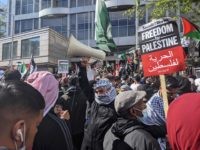 WATCH: 'Allahu Akbar!' — Anti-Israel Protesters Clash with Police