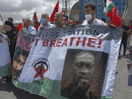 Palestinian BLM (Nasser Nasser / Associated Press)