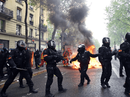 PICS: Leftists Stage Annual May Day Riots in Paris