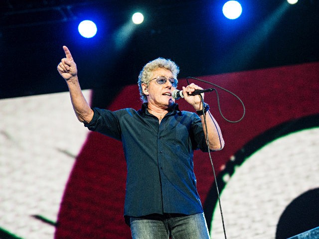 Roger Daltrey of The Who performs during the Festival d'ete de Quebec on Thursday Jul