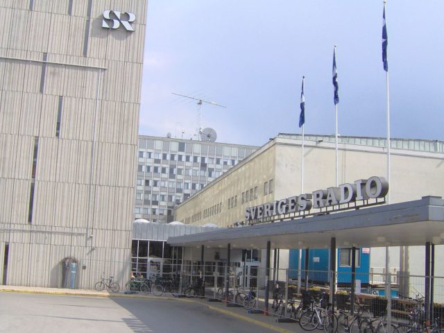 Swedish Radio Broadcasting, Oxenstirnsgatan, Stockholm, Sweden.