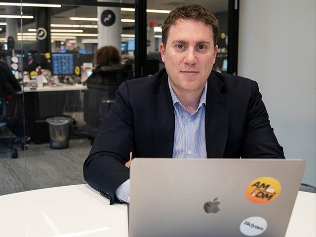 NEW YORK, NY - DECEMBER 11: BuzzFeed News Editor-in-Chief Ben Smith poses for a picture in his office in the newsroom at BuzzFeed headquarters, December 11, 2018 in New York City. BuzzFeed is an American internet media and news company that was founded in 2006. According to a recent report …