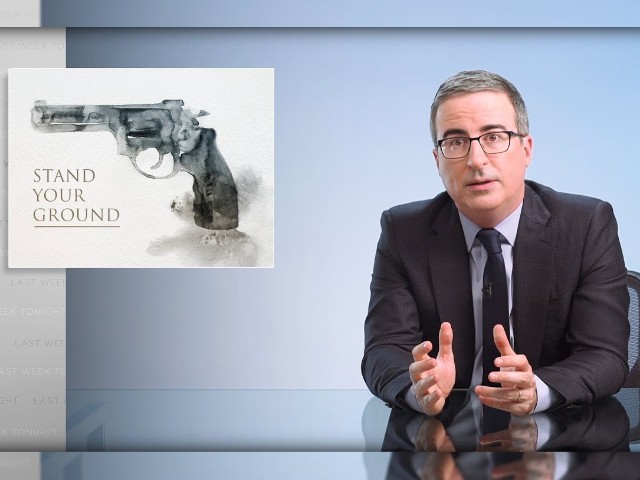 Video: HBO's John Oliver Spews Many Misleading Claims About Stand Your Ground Laws - Vimarsana News