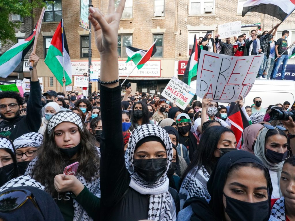 Pictures: Pro-Palestinian Demonstrators March Across Major U.S. Cities
