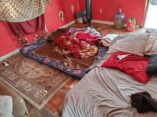 Sleeping conditions in one human smuggling stash house found by Rio Grande Valley Sector Border Patrol agents. (Photo: U.S. Border Patrol/Rio Grande Valley Sector)