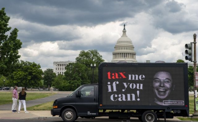Millionaires group places 'Tax the Rich' billboards in NYC, Washington, D.C.