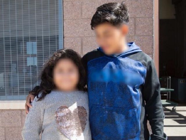 El Centro Station Border Patrol agents rescued two unaccompanied alien children abandoned in the wilderness by human smugglers. (Photo: U.S. Border Patrol/El Centro Sector)