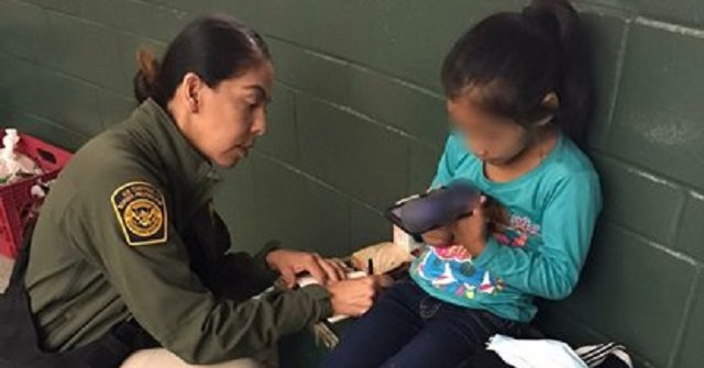 5 year old abandoned at border