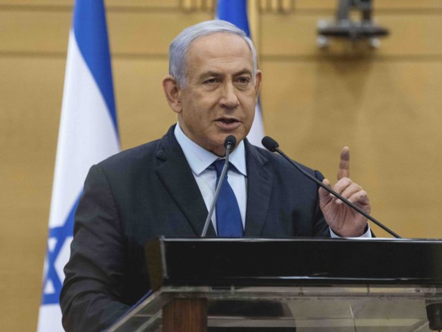 Benjamin Netanyahu (Yonatan Sindel / Associated Press)