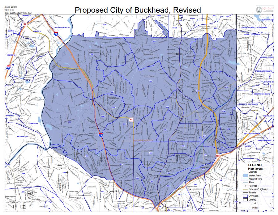Buckhead proposed city